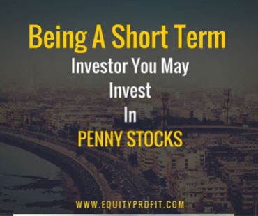 Being A Short Term Investor You May Invest In PENNY #STOCKS. httpbit.ly1FU4iS0