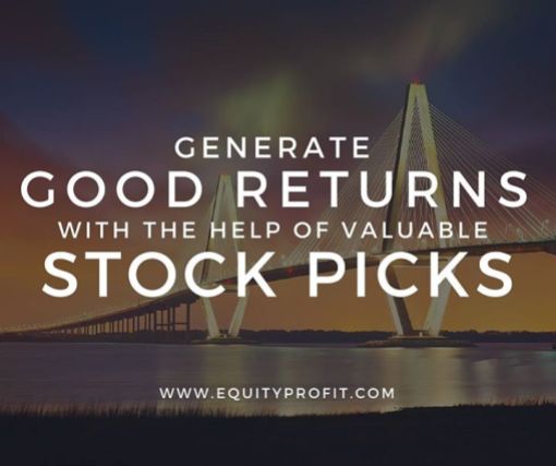 Generate good returns with the help of valuable #Stockpicks. httpbit.ly1Poe7uf